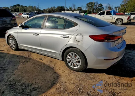 2017 Hyundai Elantra Se from USA, damaged, VIN 5NPD74LF4HH103652